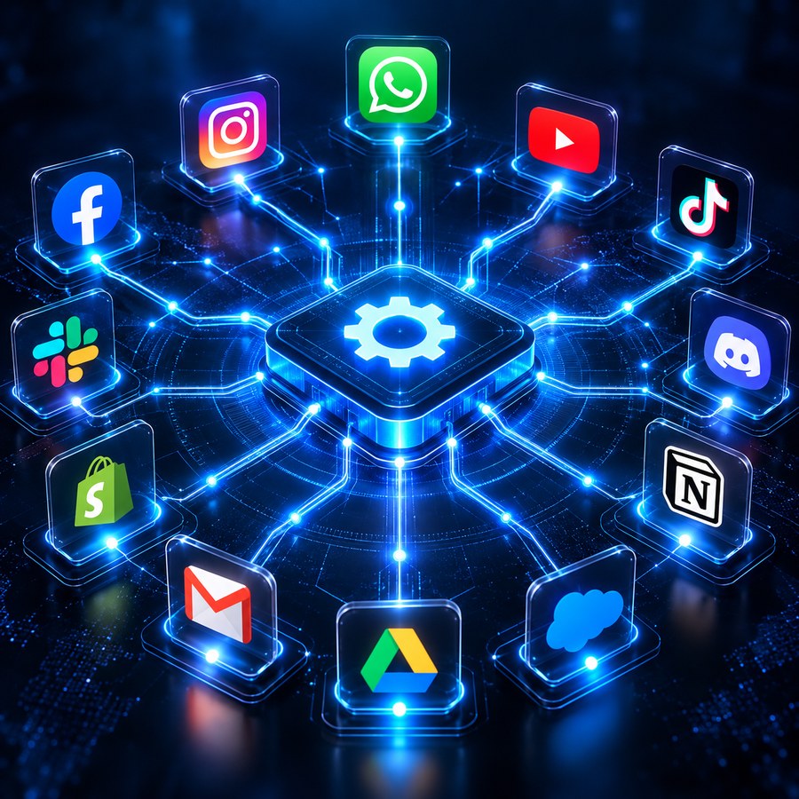 Screenshot do produto StackPost — API Unificada de Redes Sociais — StackPost em produção