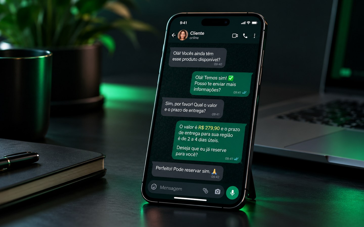 Screenshot do produto Talk — Talk ao vivo